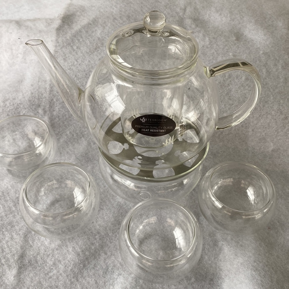 Tea Pot Set TeaBloom Timeless Moments Tea Set - Picture 3 of 15